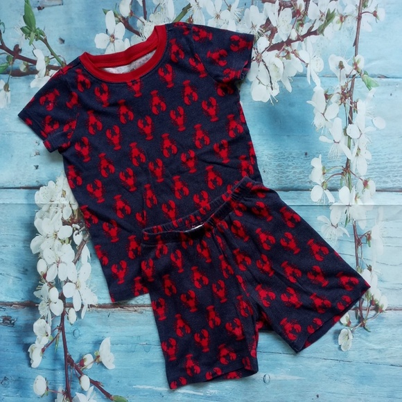 Gymboree Boy Size 5 Cotton Summer Pajamas … - Picture 1 of 2